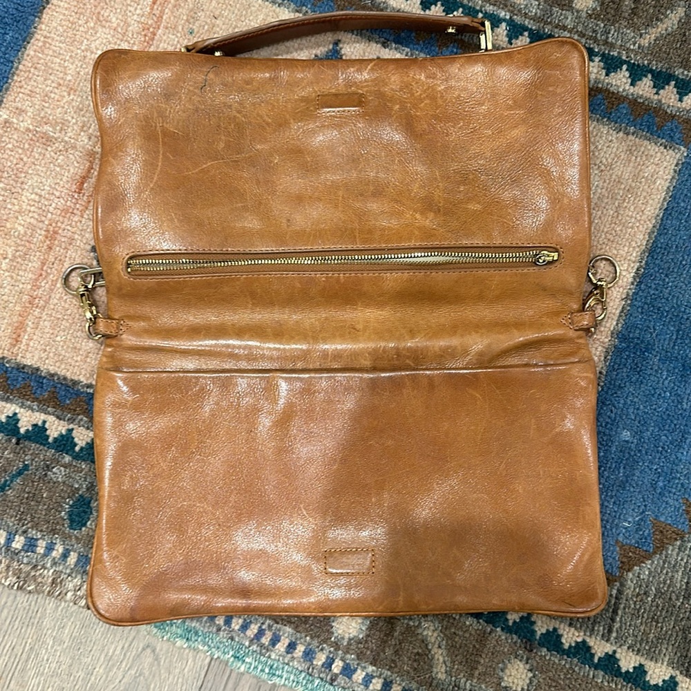 Tory Burch Tan Leather Shoulder Bag - Picture 3 of 3